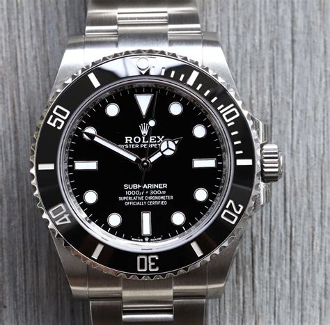 rolex submariner no date waiting list